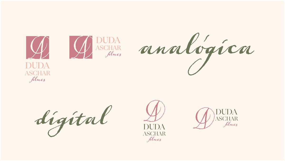 Variações do logotipo: versões analógica e digital