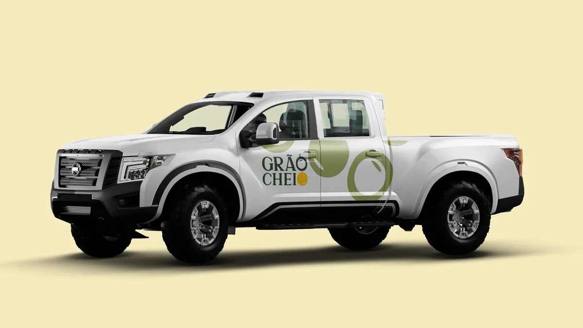 Grão Cheio: frota adesivada