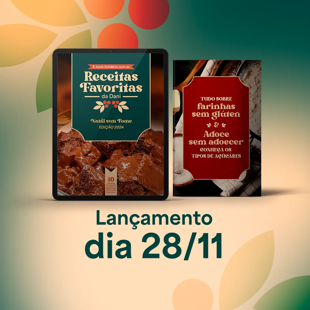 Criativo de lançamento: capa para grupos, com data 28/11